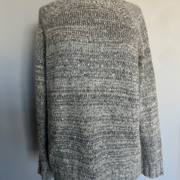 WEEKEND MAX MARA Vivetta Sequined Wool blend Cocktail Raglan Sweater Pullover 8 - Picture 7 of 16